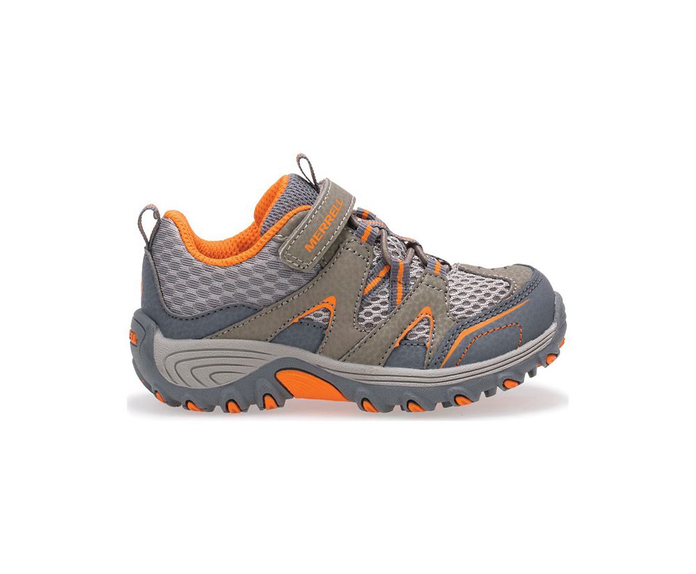 Merrell Hiking Shoes Grey - Trail Chaser Jr. - Kids 09WQKNIGC
